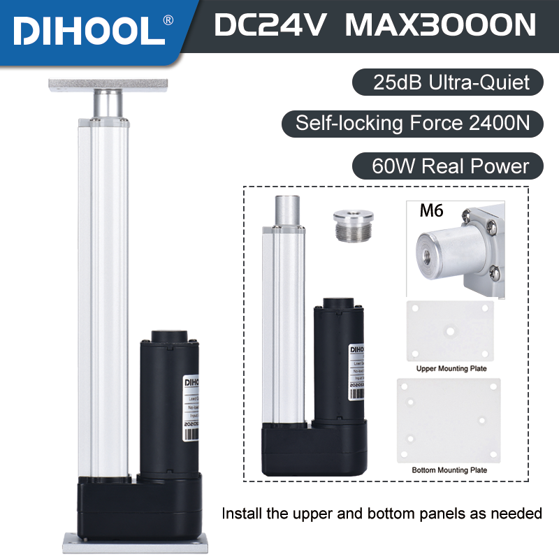 Linear Actuator Electric 1000Mm - Электрические линейные приводы с двигателем DC24V