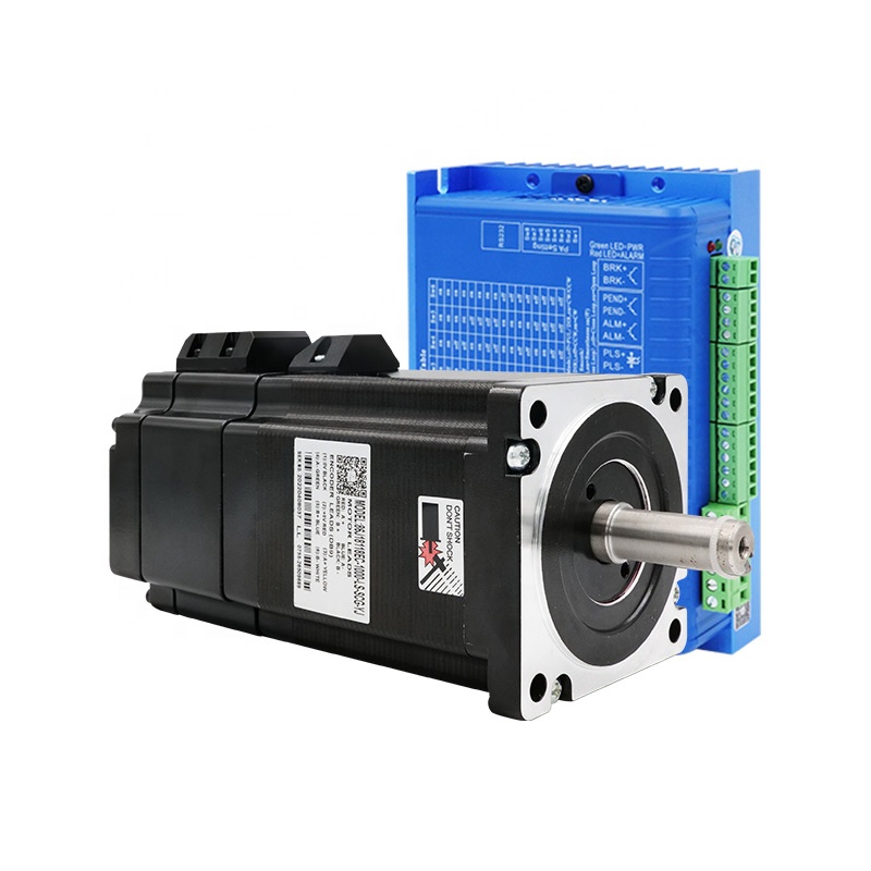 Stepper Motor Nema 34 Closed Loop - 86J18118EC-1000-LS-SCG+2HSS86H-N-SC Комплект драйвера гибридного шагового двигателя