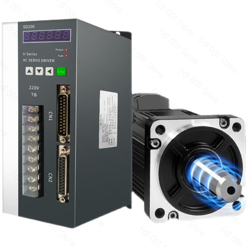 Servo Motor 750W Ac Driver - Комплект серводвигателей 60/80/110/130 с драйвером, 400Вт/750Вт,