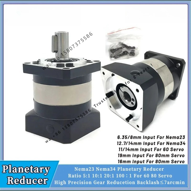 Planetary Gearbox Nema 23 - Планетарный редуктор Nema23 Nema34, передаточное число