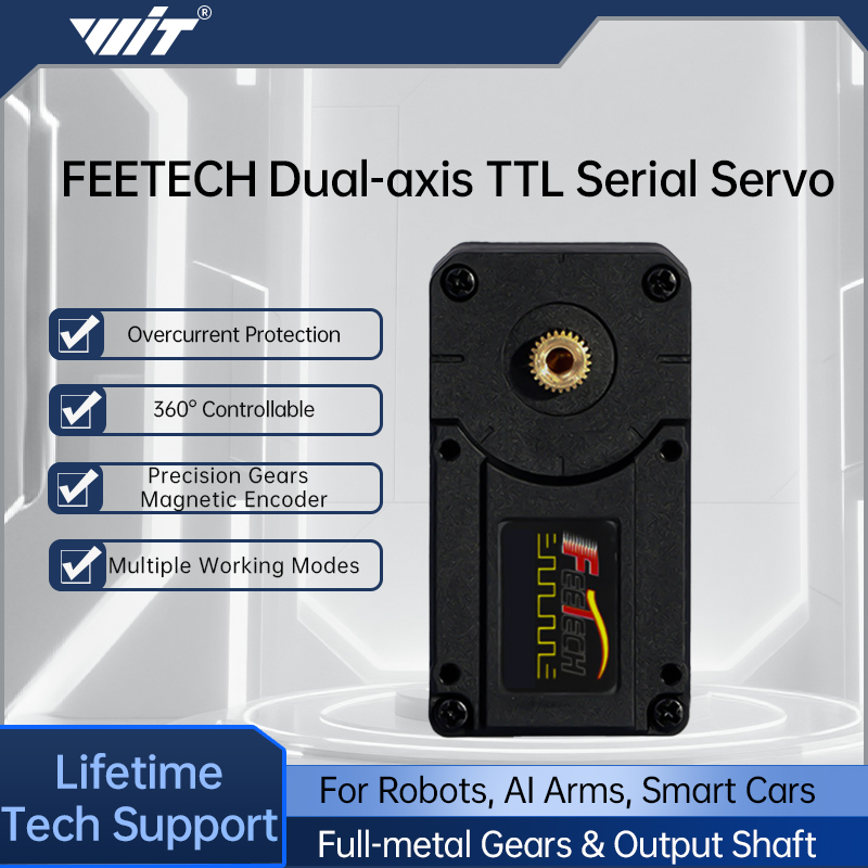 Robotic Arm 6 Axis Desktop - Сервопривод Feetech STS3215 7.4В 12В 20КГ