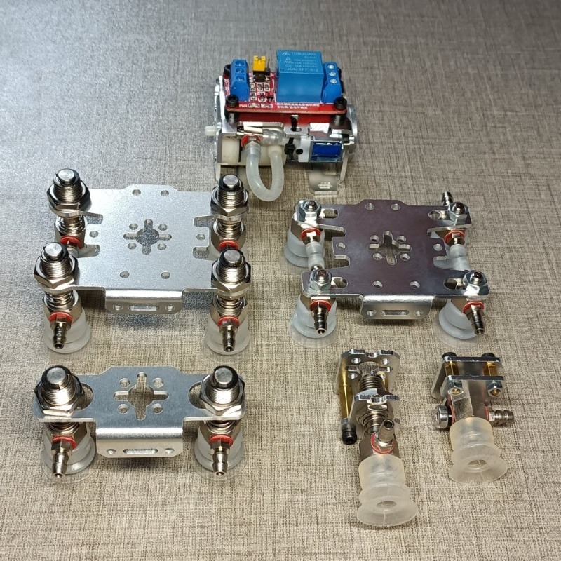 Robotic Arm Kit Arduino - Новый большой манипулятор с релейным управлением,