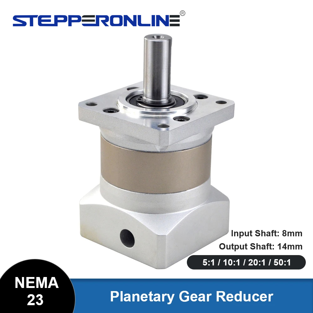 Planetary Gearbox Nema 23 - Планетарный редуктор Nema 23, шаговый двигатель,