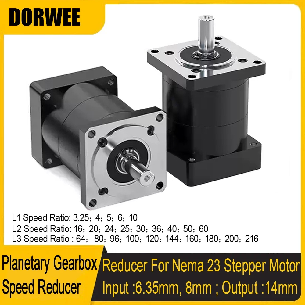 Planetary Gearbox Nema 23 - Планетарный редуктор Nema23, понижающий редуктор скорости,