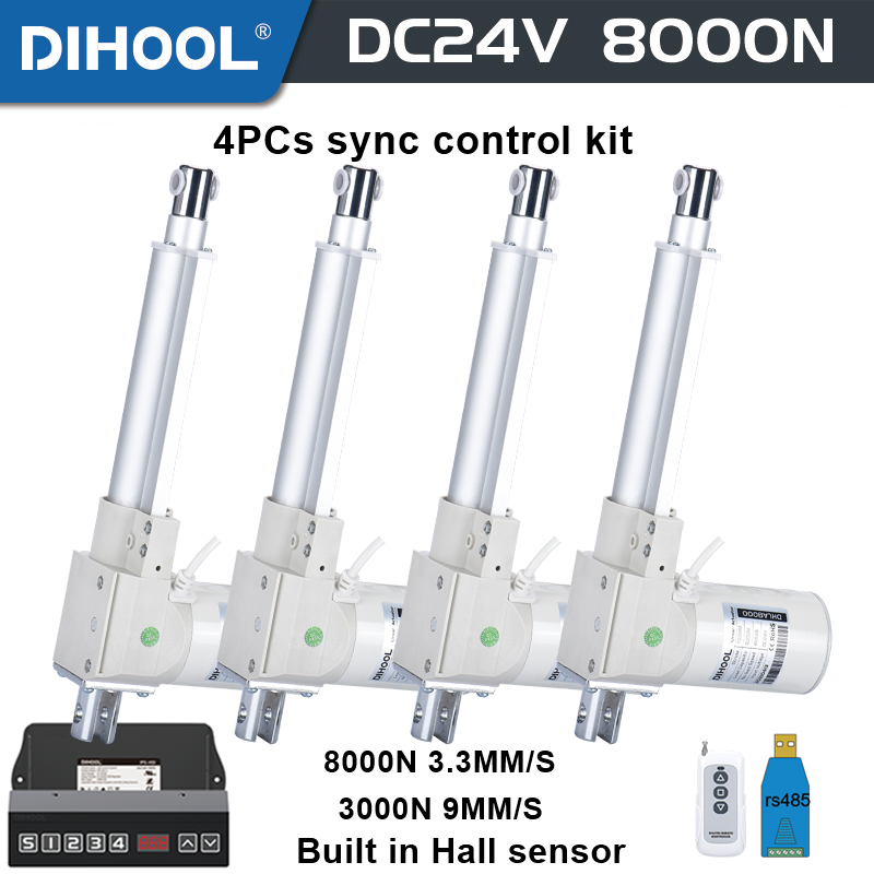 Linear Actuator Electric 1000Mm - Электрический линейный привод 24В с датчиком