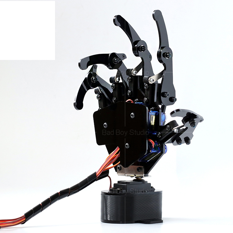 Robot Arm 5 Dof Servo - 6 Dof Роботизированная рука, бионический 5-пальцевый