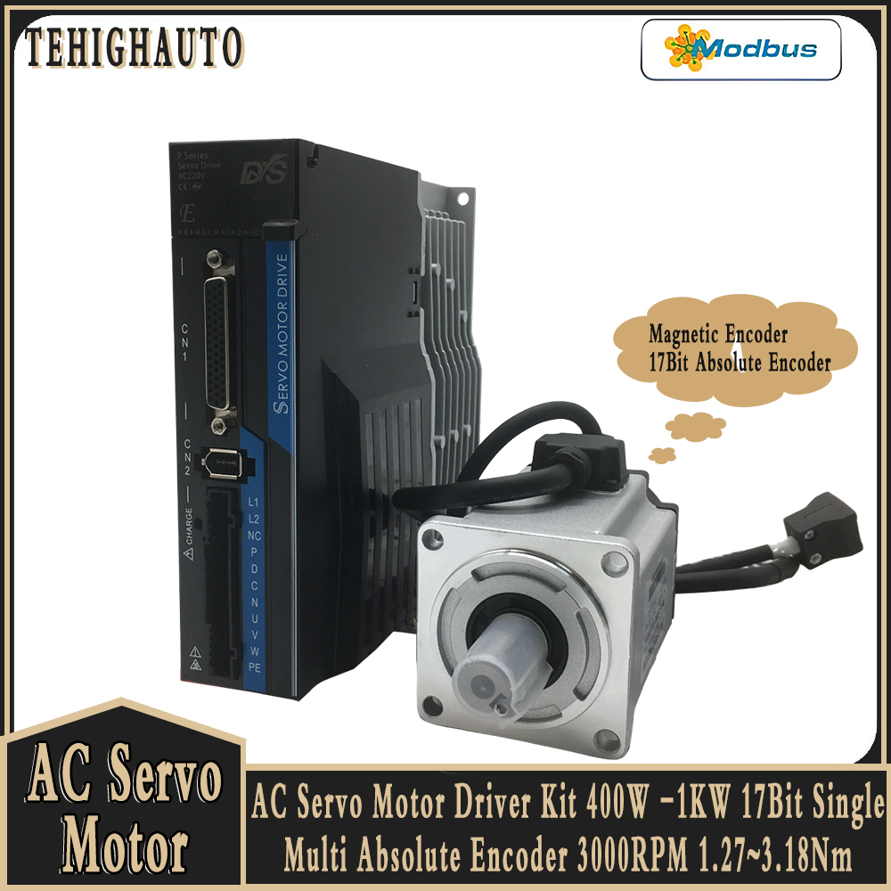 Servo Motor 750W Ac Driver - Комплект драйверов серводвигателя переменного тока, 400