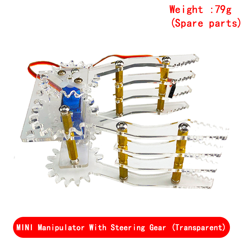SG90 MG90S 4-дюймовый акриловы – обзор и цена Robotic Arm Kit Arduino