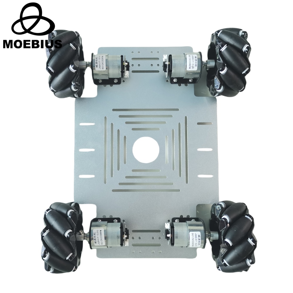 Комплект робота-машинки MOEBIU – обзор и цена Robotic Arm Kit Arduino