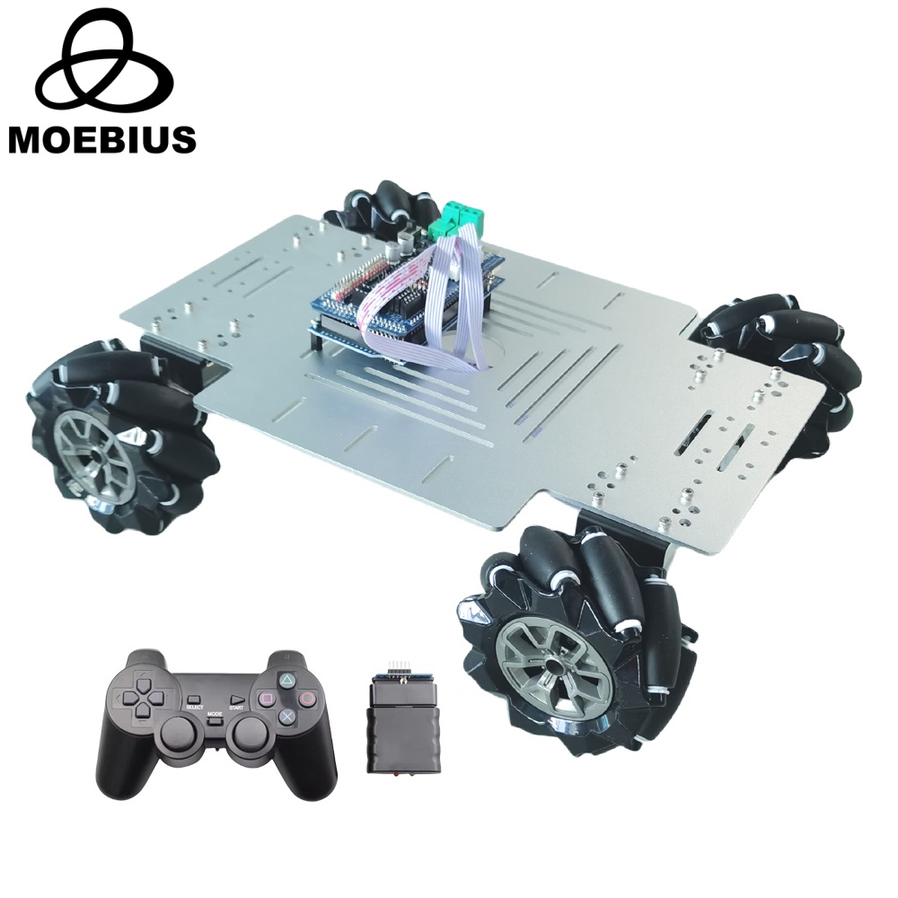 Комплект робота-машинки MOEBIU – обзор и цена Robotic Arm Kit Arduino