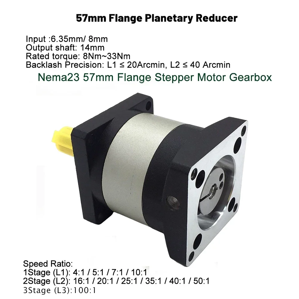 Планетарный редуктор 57 Двигат – обзор и цена Planetary Gearbox Nema 23