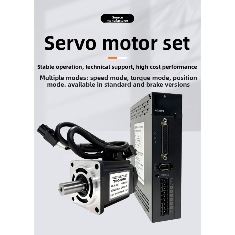 Комплект серводвигателя с драй – обзор и цена Servo Motor 750W Ac Driver