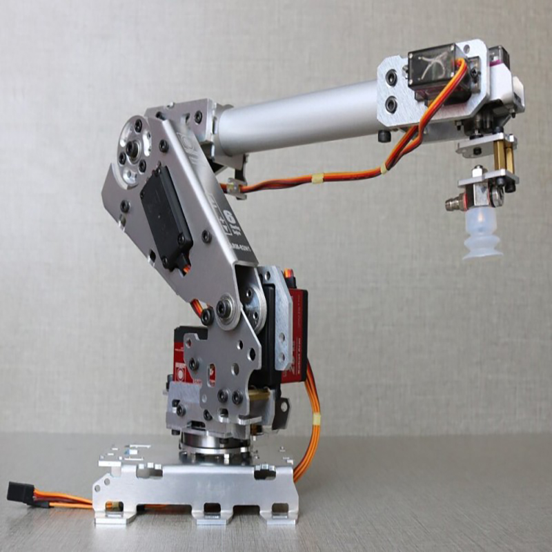 7-осевой манипулятор с мощным  – обзор и цена Robotic Arm Kit Arduino