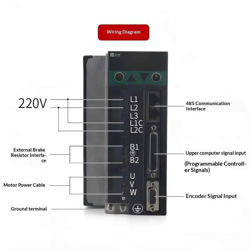 Комплект серводвигателей перем – обзор и цена Servo Motor 750W Ac Driver