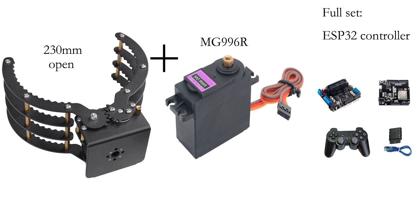Механические захваты с открыти – обзор и цена Robotic Arm Kit Arduino