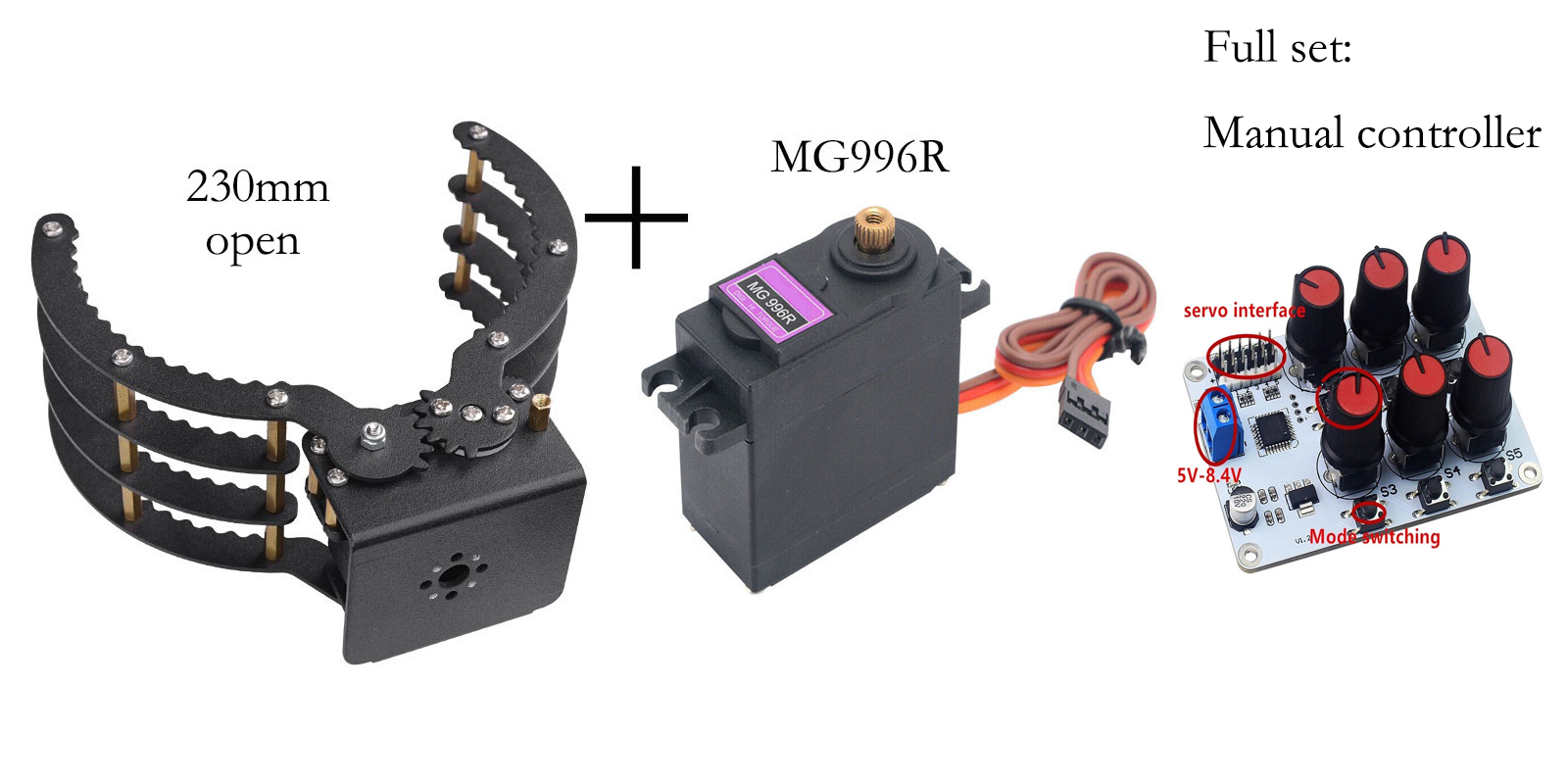 Механические захваты с открыти – обзор и цена Robotic Arm Kit Arduino