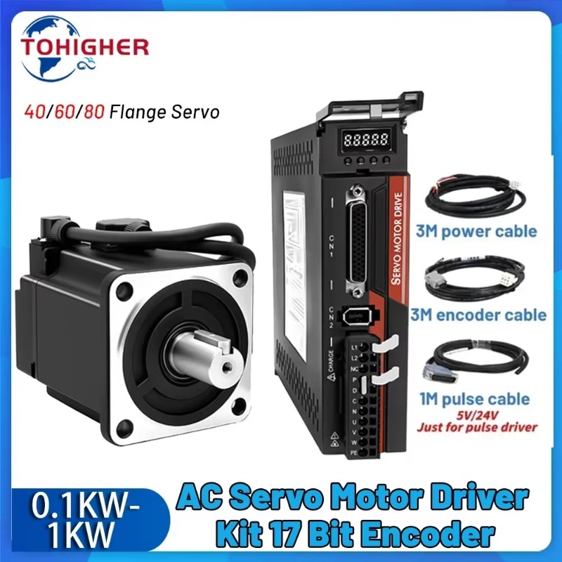 【Smart】Комплект сервомоторов п – обзор и цена Servo Motor 750W Ac Driver