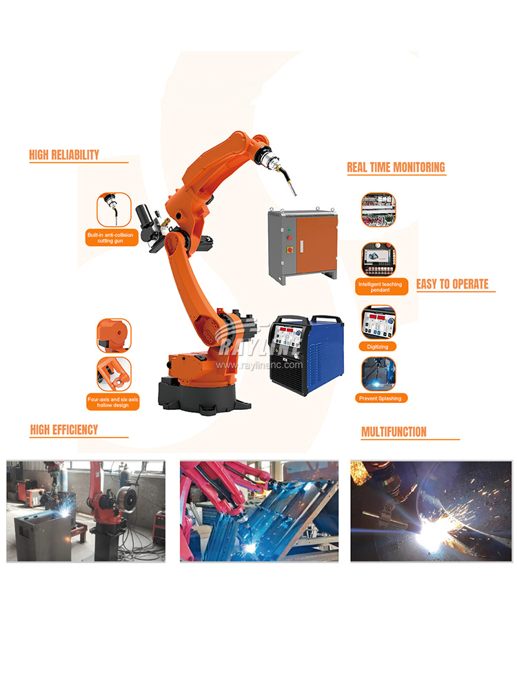 Легкий промышленный робот с 6  – обзор и цена Robotic Arm 6 Axis Desktop