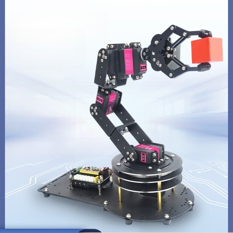Набор для сборки 6-осевого роб – обзор и цена Robotic Arm 6 Axis Desktop