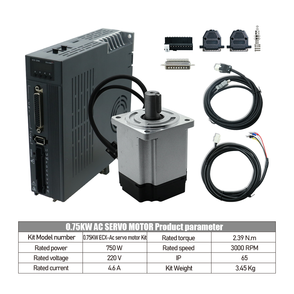 Серводвигатель переменного ток – обзор и цена Servo Motor 750W Ac Driver