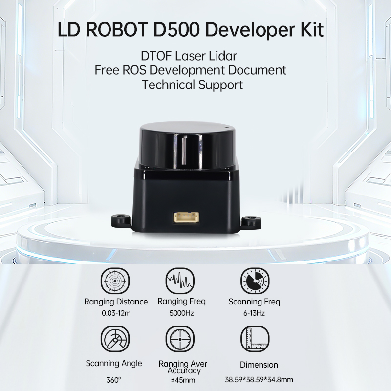 Комплект лидаров LDROBOT D500  – обзор и цена Robotic Arm 6 Axis Desktop