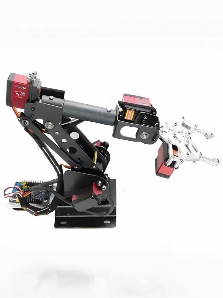 6-градусный робот-манипулятор  – обзор и цена Robotic Arm Kit Arduino
