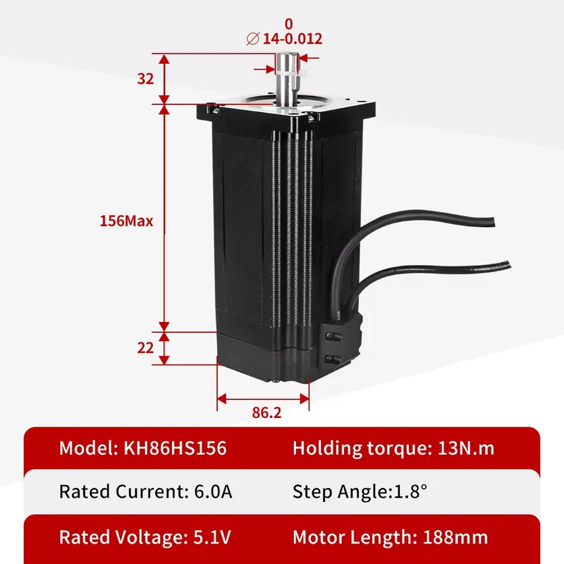 Комплект гибридного шагового д – обзор и цена Stepper Motor Nema 34 Closed Loop
