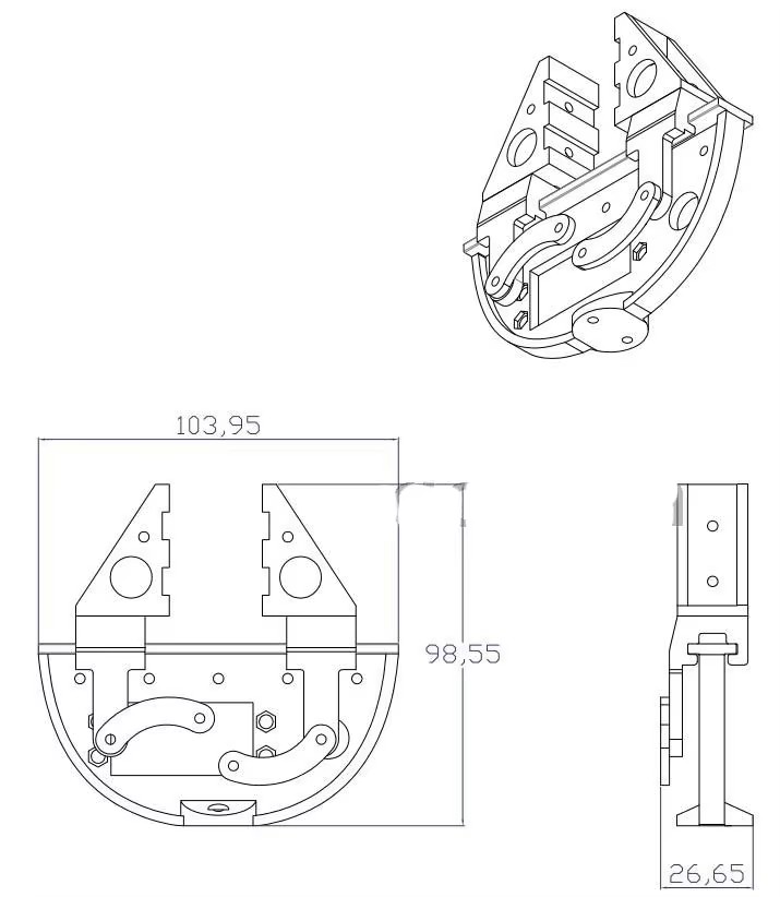 Новый зажим для робота, захват – обзор и цена Robotic Arm Kit Arduino