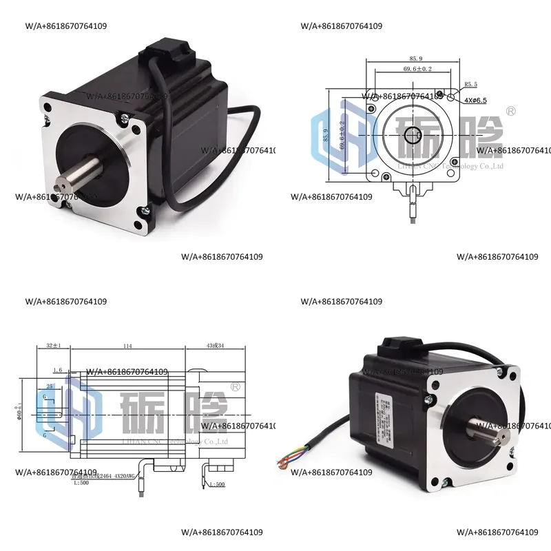 Высокомоментные шаговые двигат – обзор и цена Stepper Motor Nema 34 Closed Loop