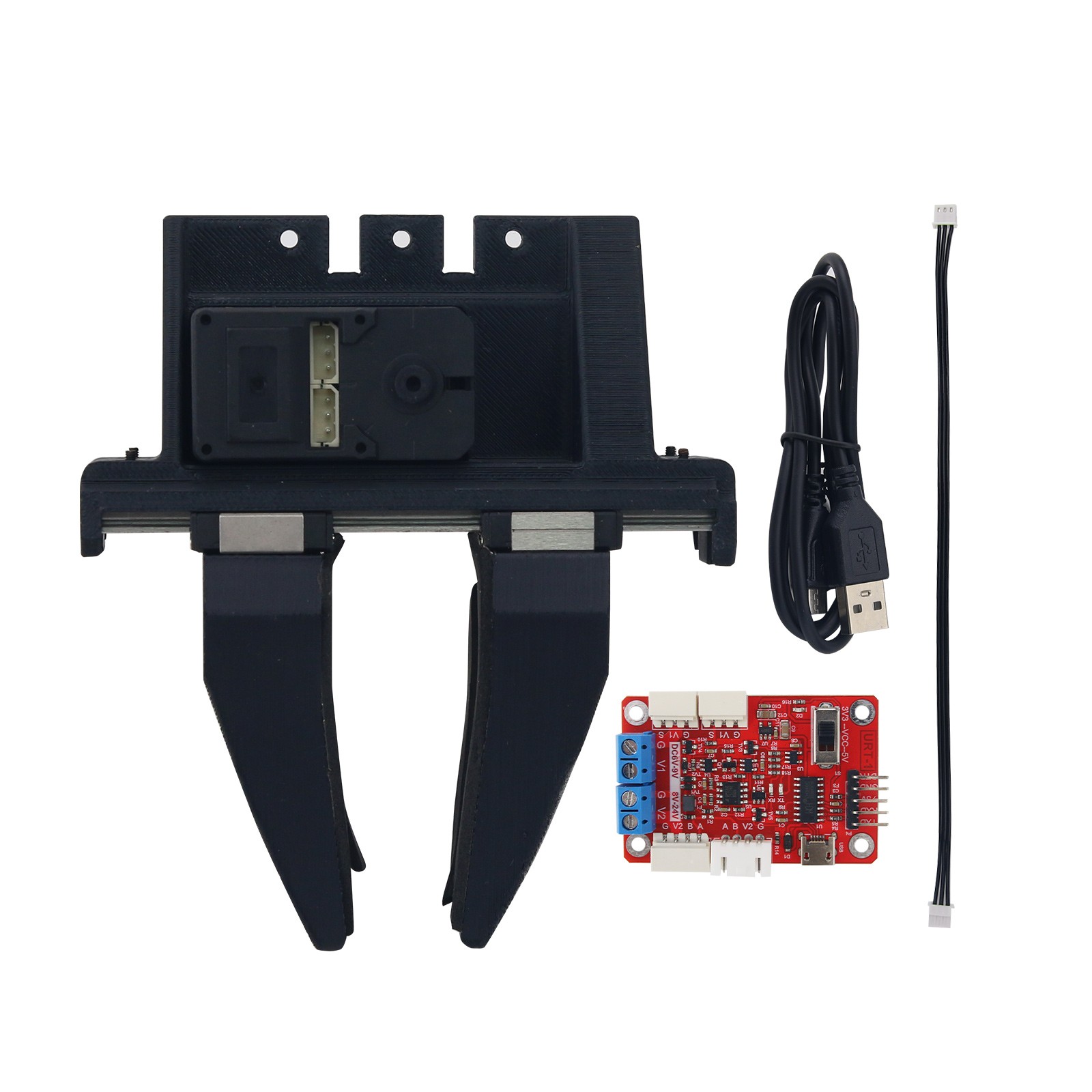 Параллельный двухпальцевый мех – обзор и цена Robot Gripper Electric Parallel