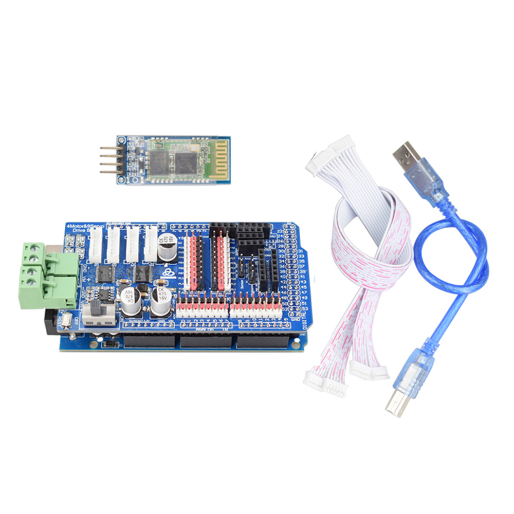Arduino Mega2560 RC Control 4W – обзор и цена Robotic Arm Kit Arduino