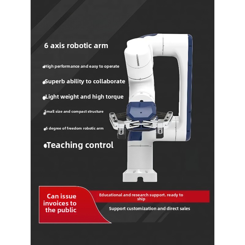 Малый промышленный 6-осевой на – обзор и цена Robotic Arm 6 Axis Desktop