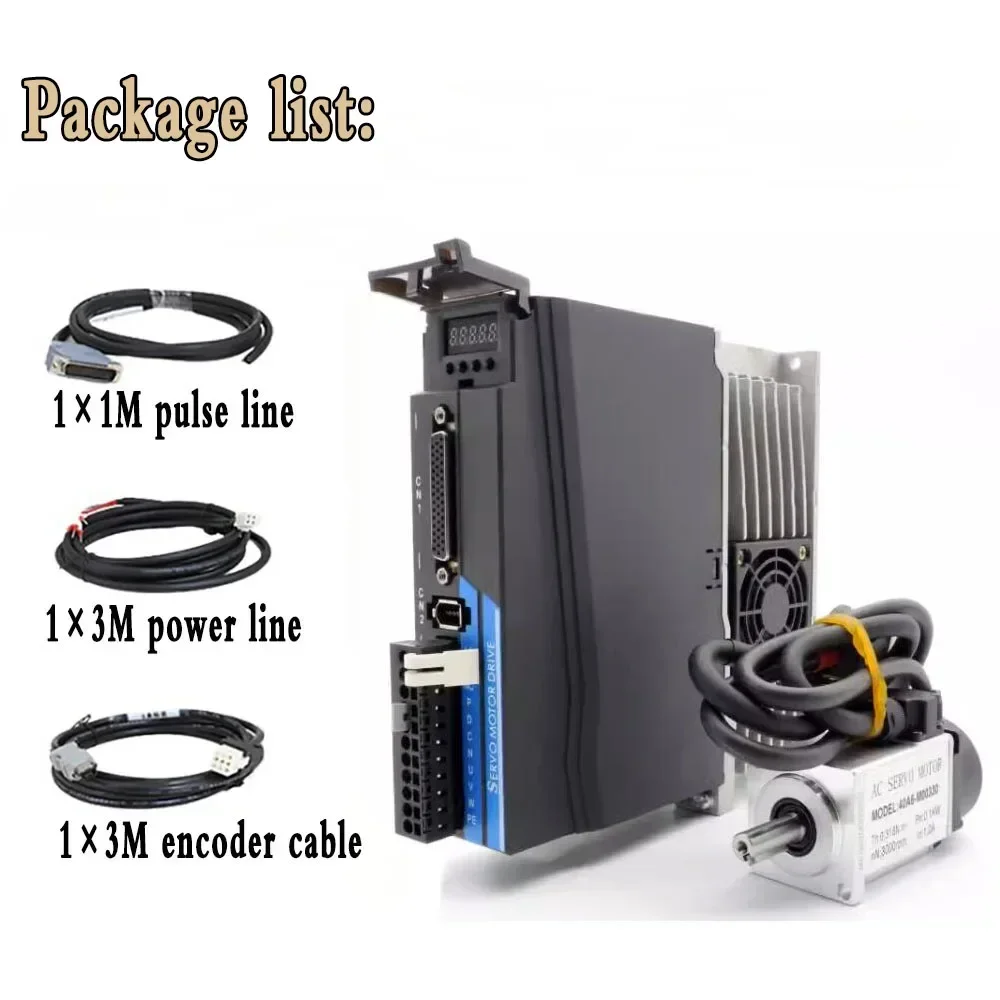 Комплект драйверов серводвигат – обзор и цена Servo Motor 750W Ac Driver