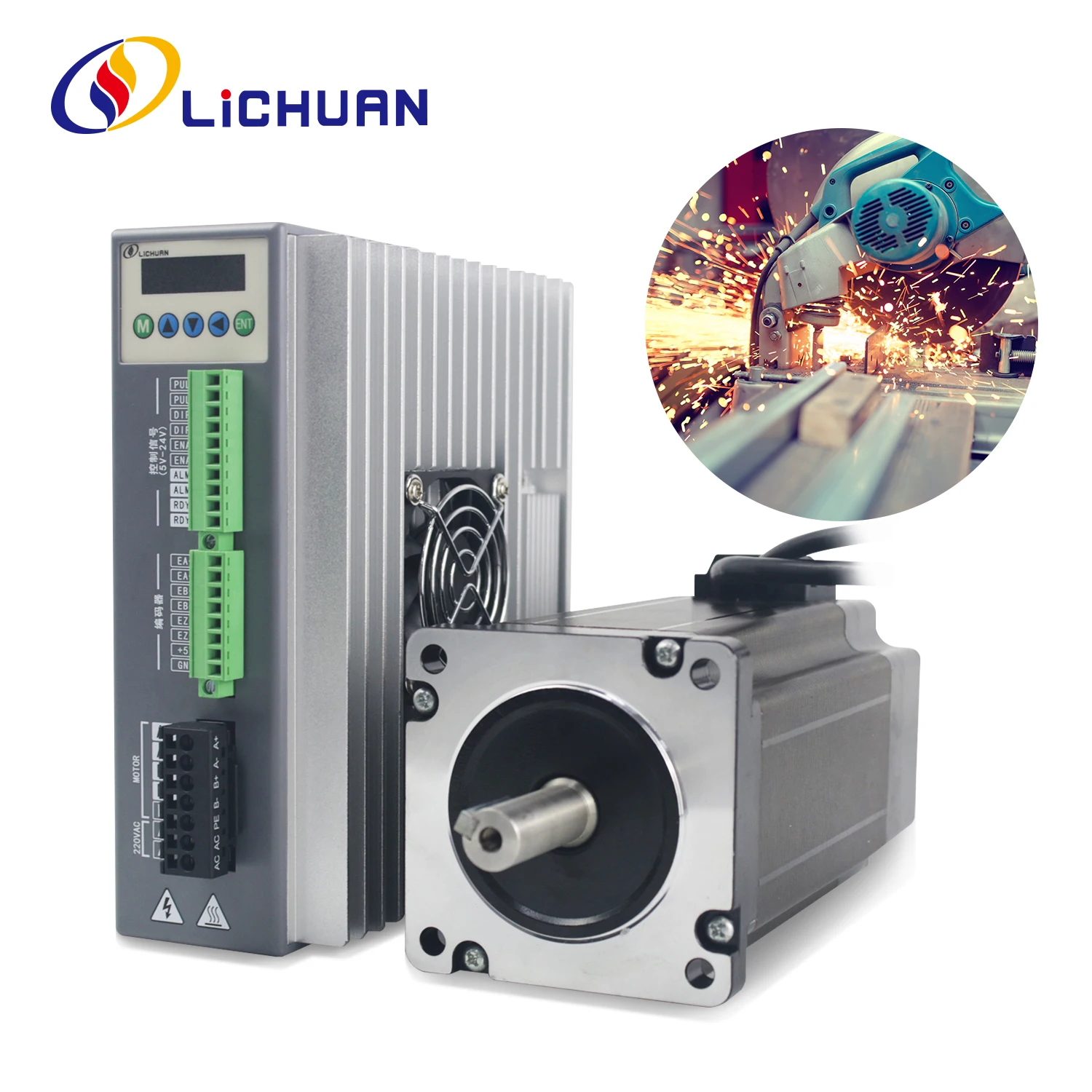 Комплект шагового двигателя LI – обзор и цена Stepper Motor Nema 34 Closed Loop