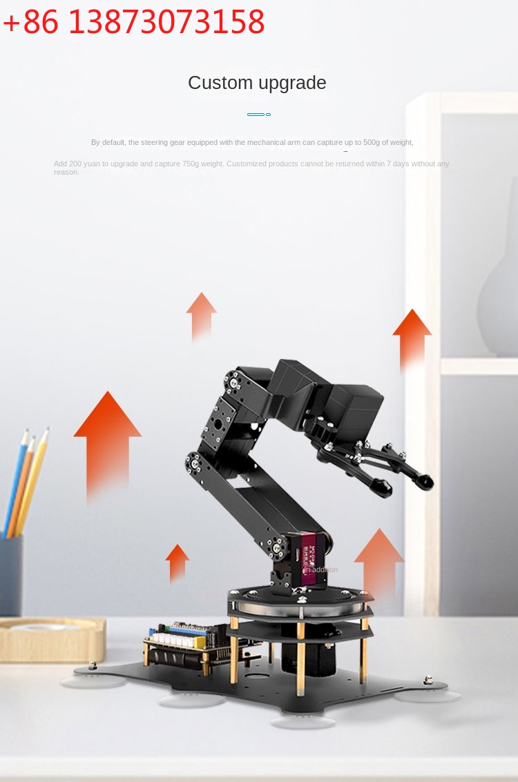 6-осевая роботизированная рука – обзор и цена Robotic Arm Kit Arduino