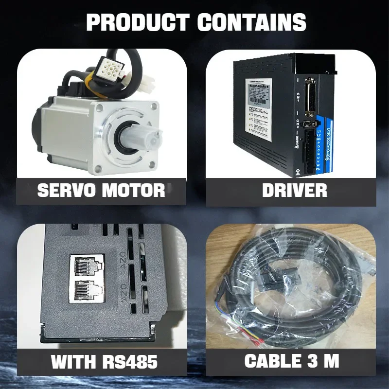 17-битный инкрементный энкодер – обзор и цена Servo Motor 750W Ac Driver